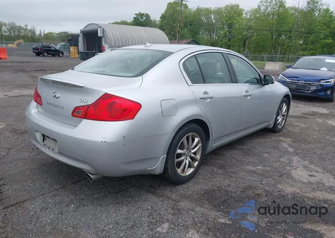 2008 Infiniti G35X из США, поврежденный, VIN JNKBV61F98M278785